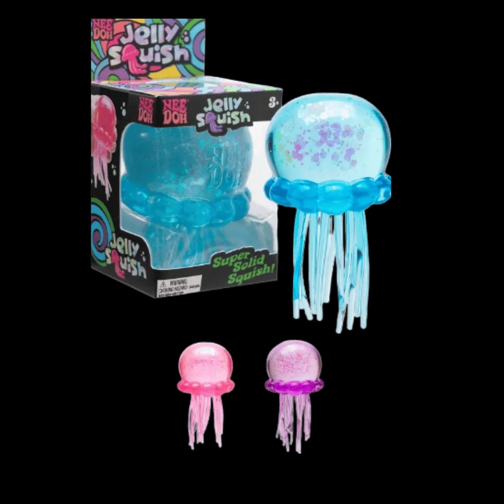 NeeDoh JellySquish Squishy Fidget Toy Pink - HypeFly India View 2