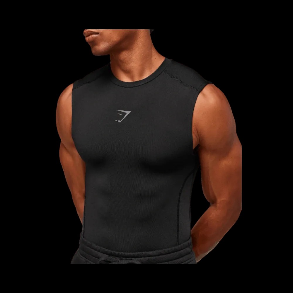 Gymshark Element Tank Black - HypeFly India View 4