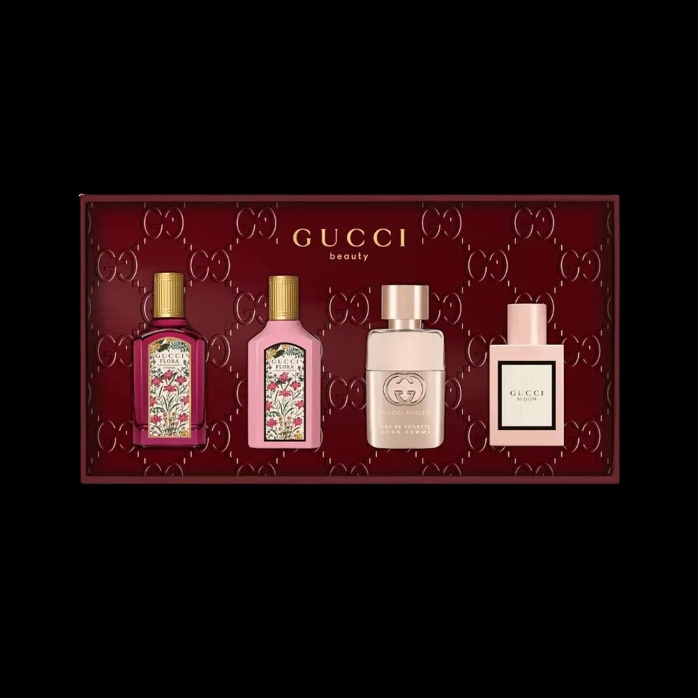 Gucci Mini Luxury Women's Fragrance 4-Piece Gift Set Christmas Limited Edition - HypeFly India View 1