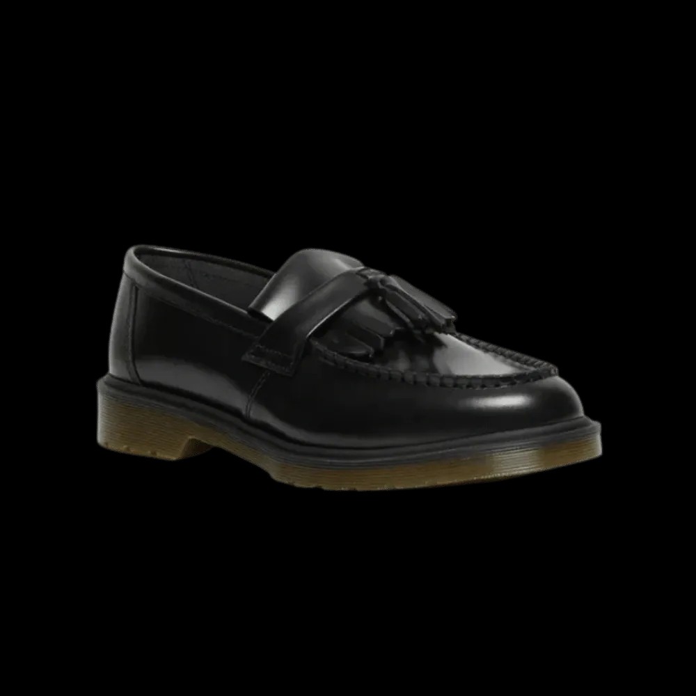 Dr Martens Smooth Leather Tassel Loafers Black - HypeFly India View 3