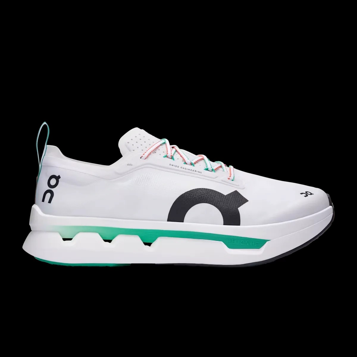 On Running Cloudboom Zone White | Flame - HypeFly India View 1
