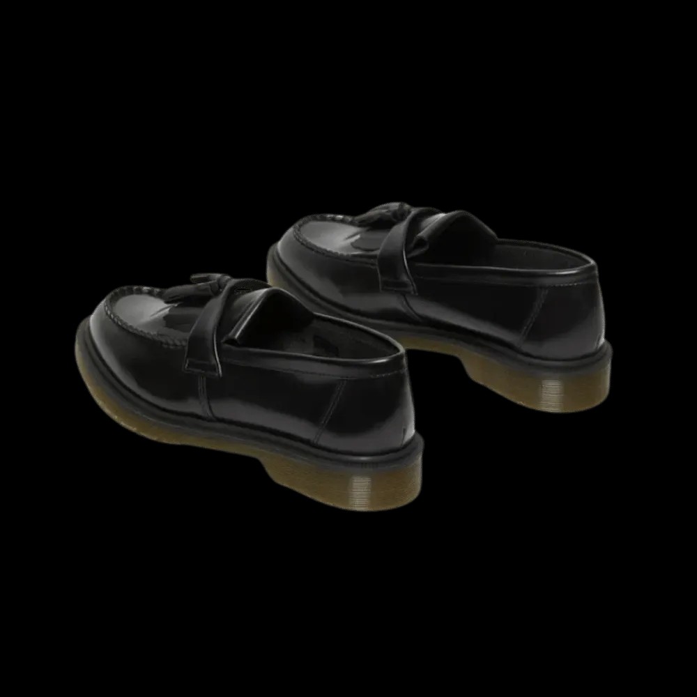 Dr Martens Smooth Leather Tassel Loafers Black - HypeFly India View 2