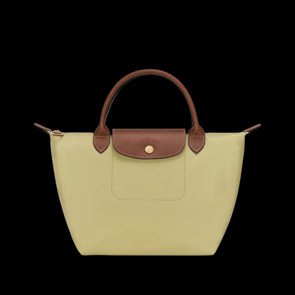 Longchamp Le Pliage Original S Handbag Pistachio - Recycled canvas - HypeFly India View 1