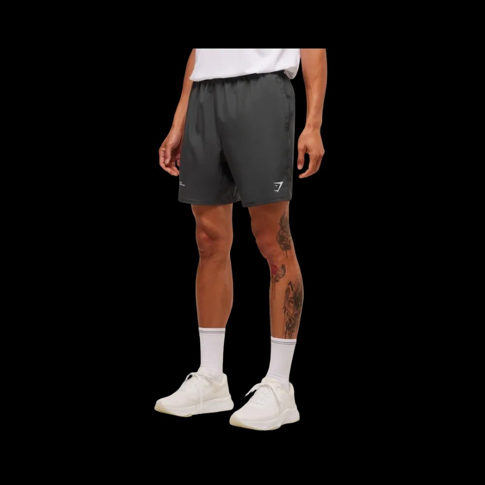 Gymshark Conditioning Club Shorts Onyx Grey - HypeFly India View 3