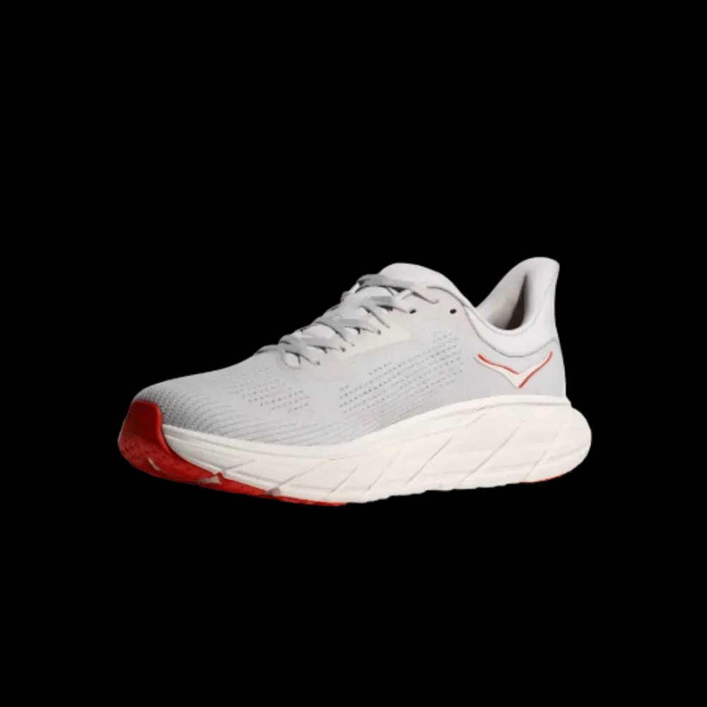 Hoka Arahi 7 cosmic grey / tomato - HypeFly India View 2