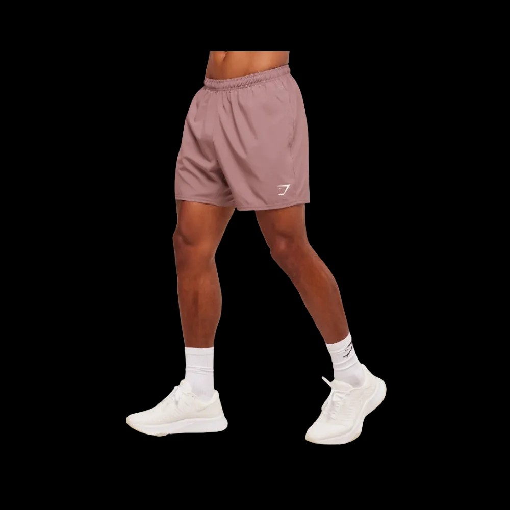 Gymshark Arrival 5" Shorts Chestnut Pink - HypeFly India View 3