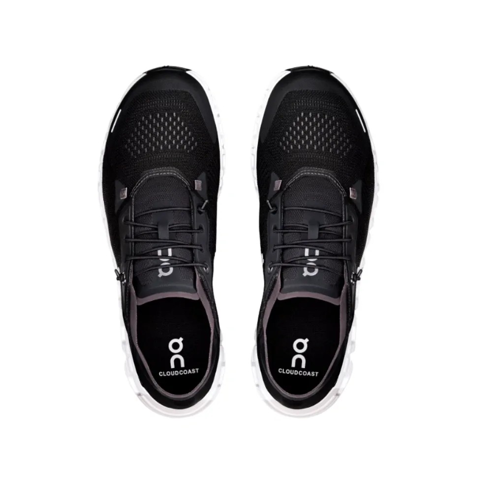 On Running Cloud 6 Coast Black White - HypeFly India View 2