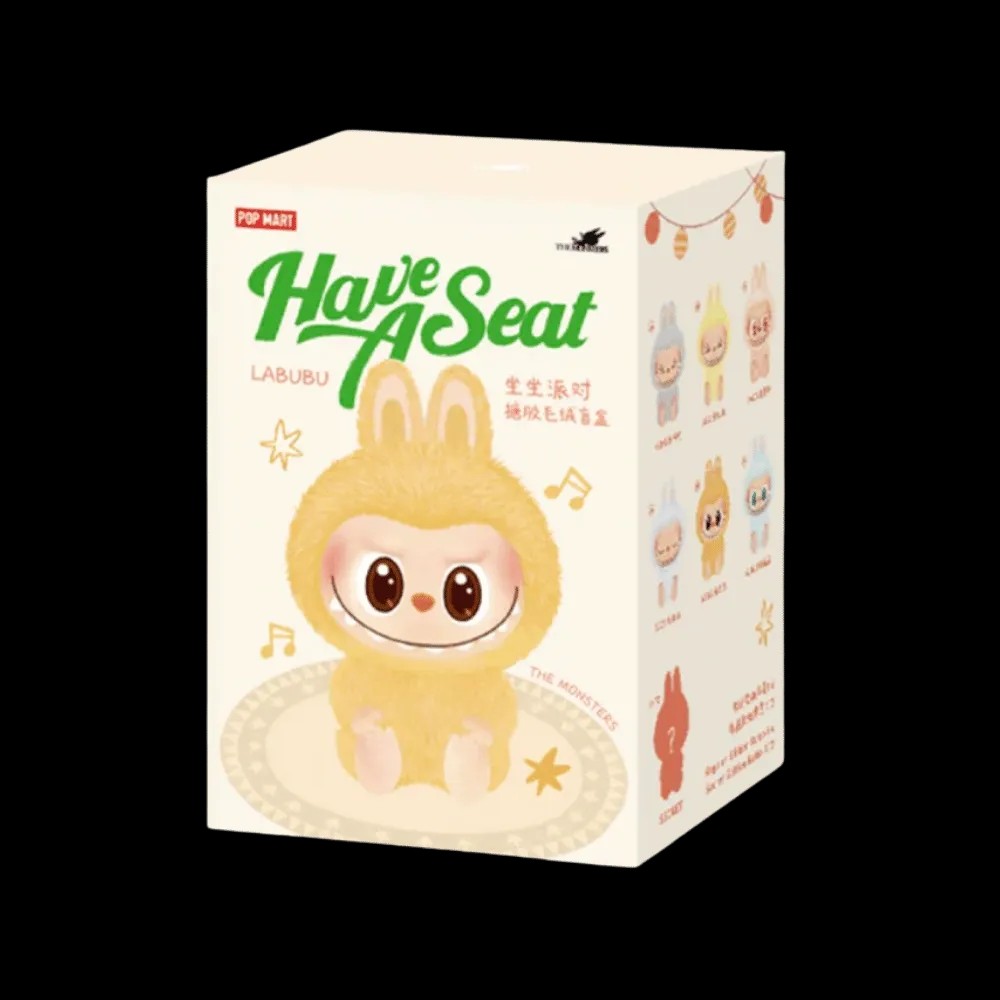 Pop Mart Labubu The Monsters Have a Seat Vinyl Plush Sealed Case Pack of 1 - HypeFly India View 1