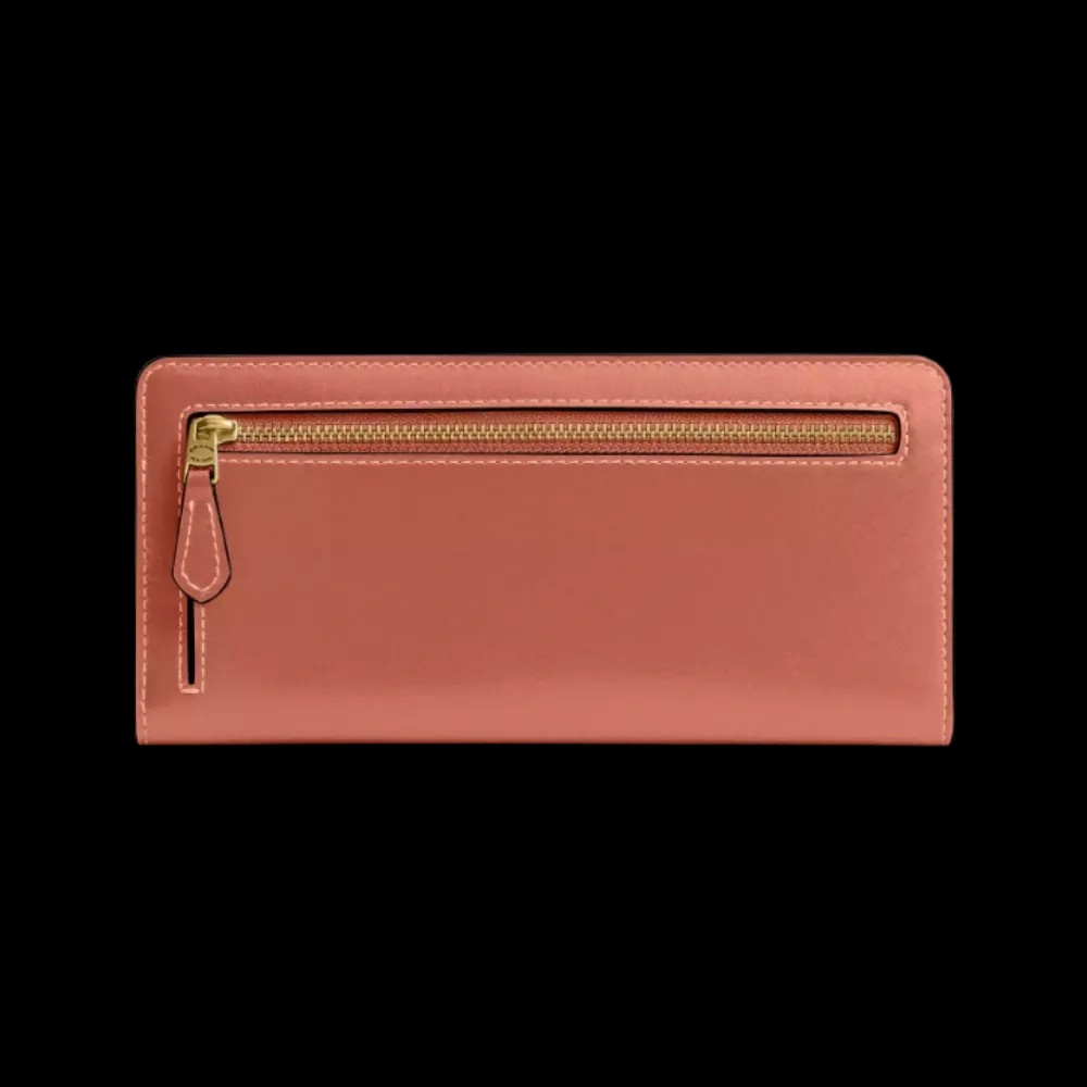 Coach Essential Slim Wallet Dark Peach - HypeFly India View 2