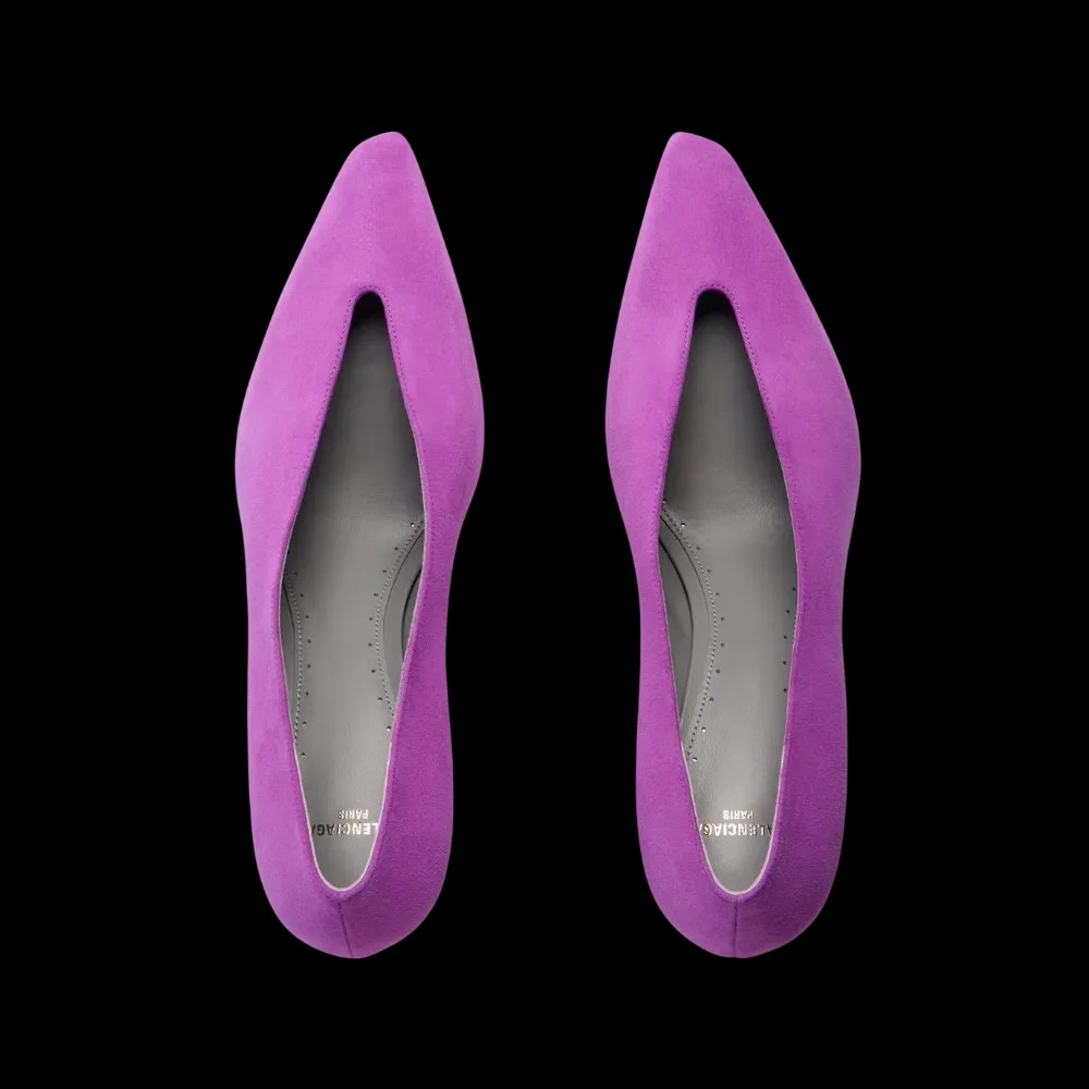 Balenciaga Duchesse Pump In Azalee - HypeFly India View 5