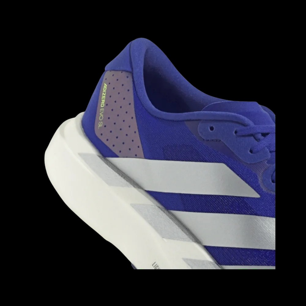 Adidas Adizero Evo SL Lucid Blue Silver - HypeFly India View 4