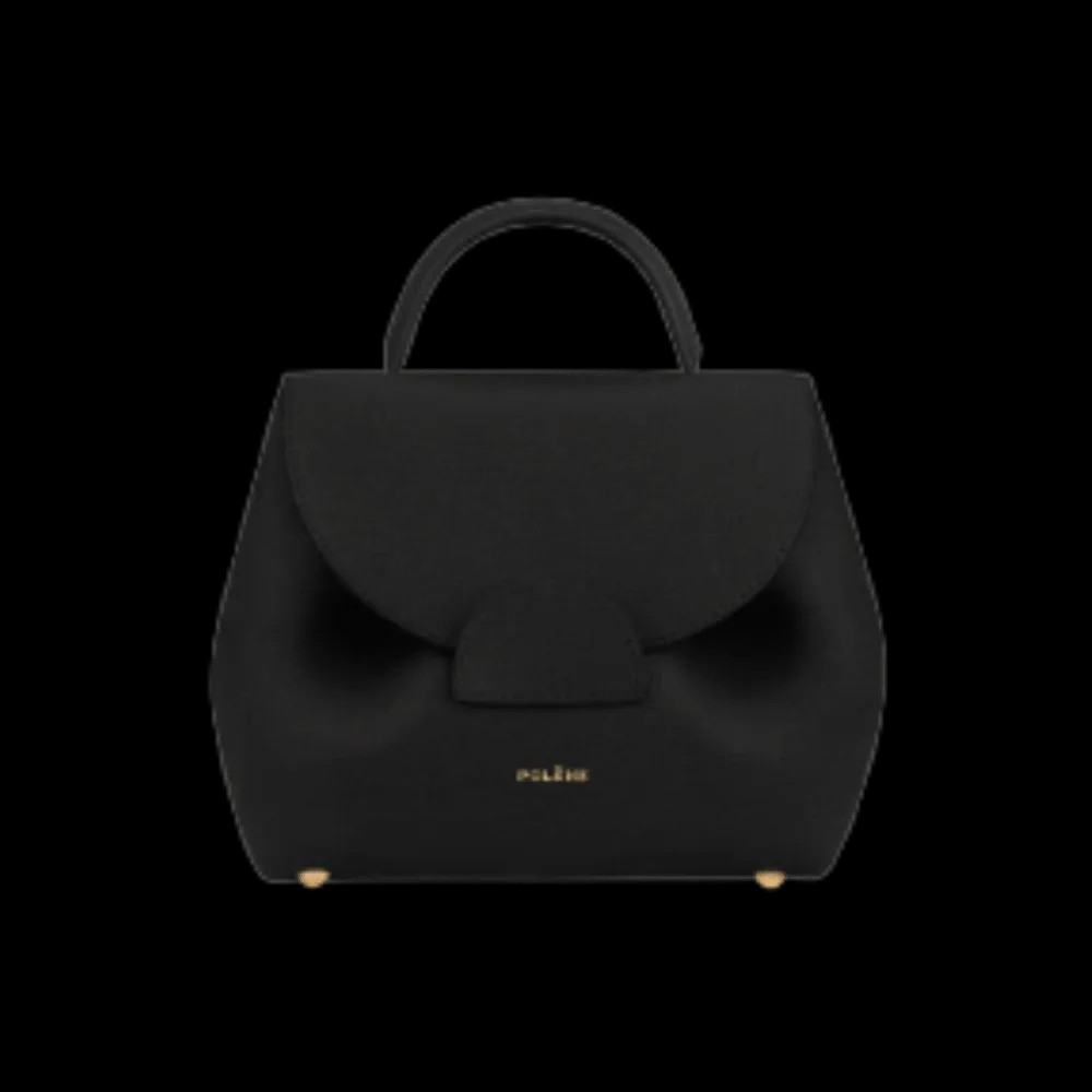 Polene Numero Un Nano Textured Black - HypeFly India View 1