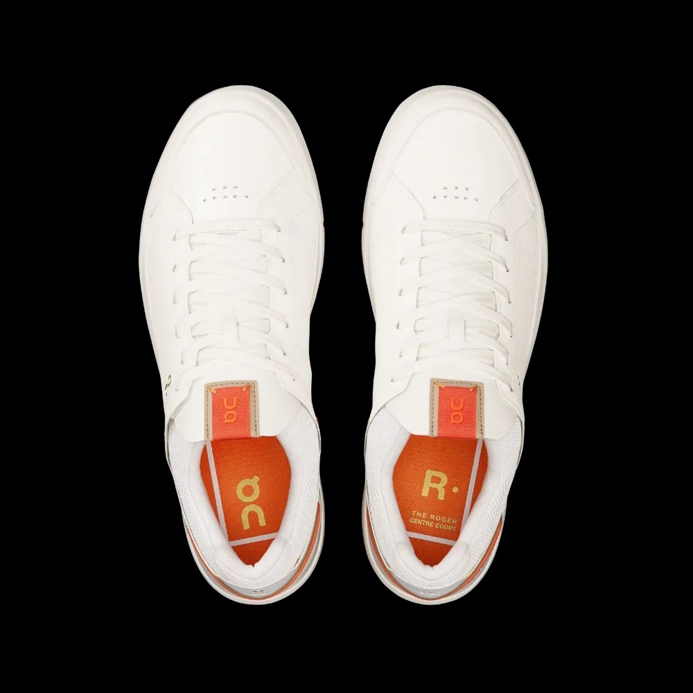 On Running THE ROGER Centre Court White Flame - HypeFly India View 4