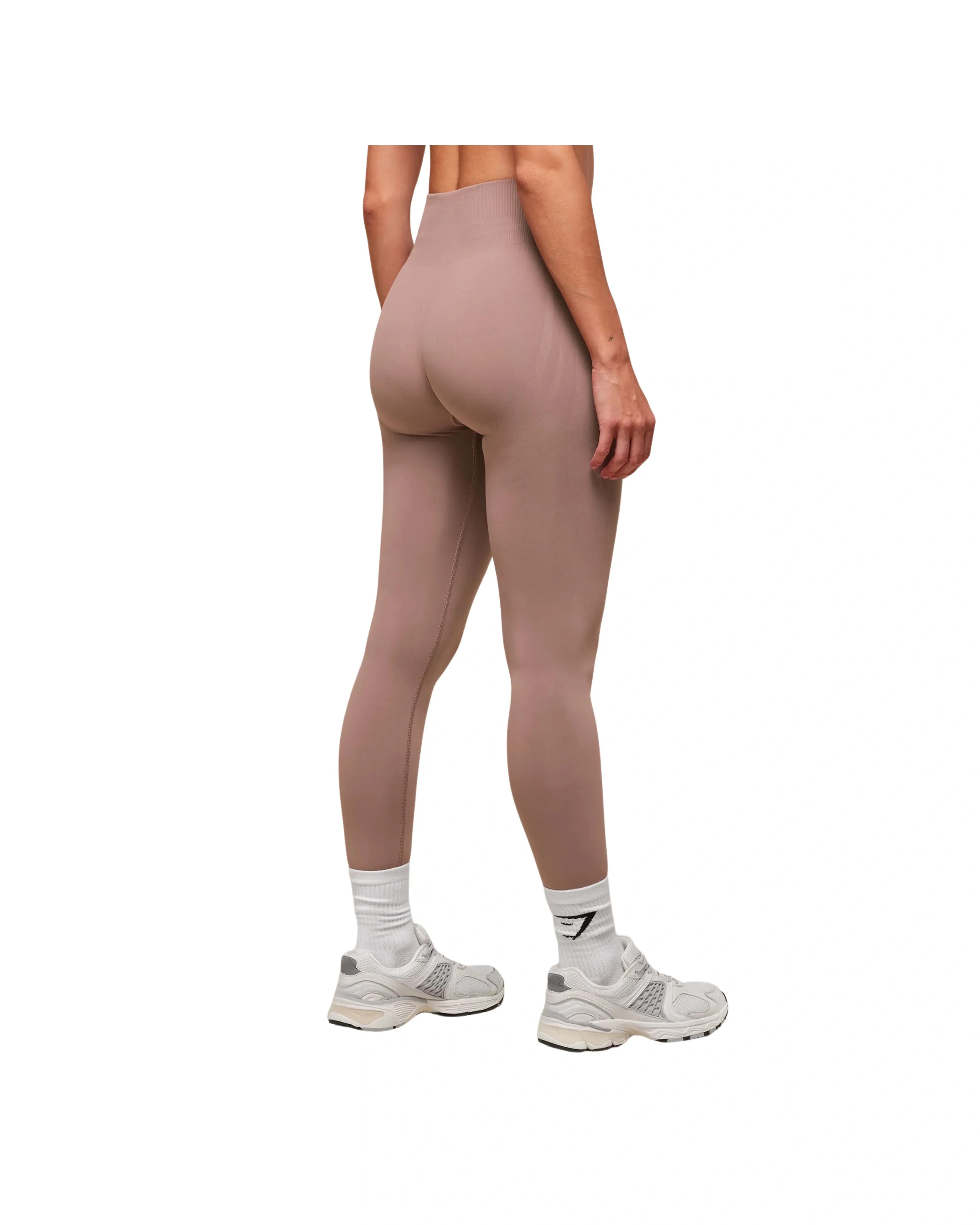 Gymshark Everyday Seamless Leggings Chestnut Pink - HypeFly India View 2