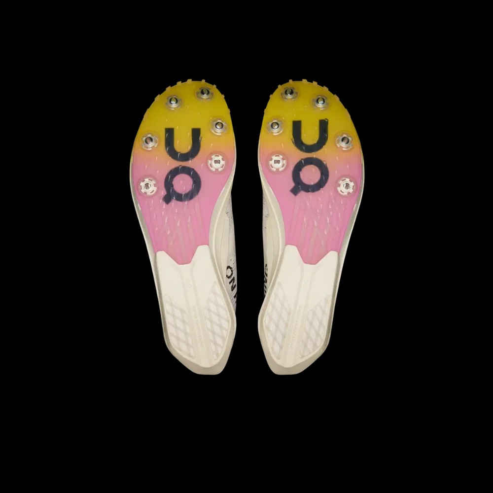 On Runnng Cloudspike Citius 2 White Raspberry - HypeFly India View 3