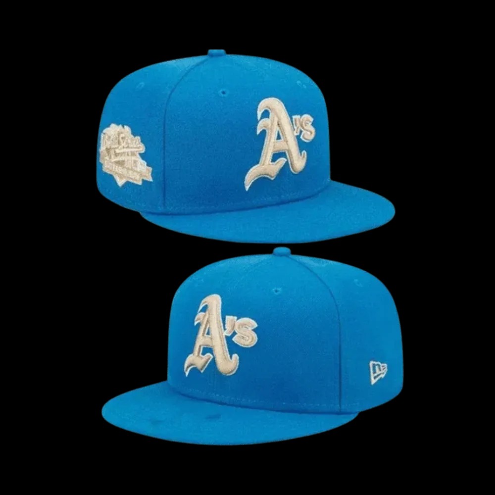 New Era Blue Stone Oakland Athletics 1989 World Series Battle of the Bay - HypeFly India View 3