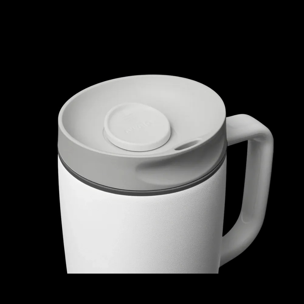 Owala Smoothsip-Slider-With-Handle 12oz "Shy Marshmallow" - HypeFly India View 3