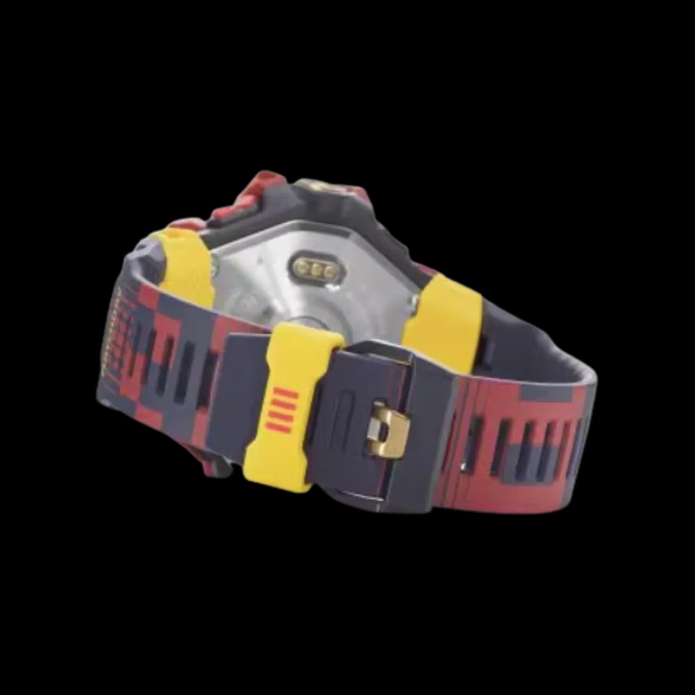 G-Shock Uni GBD100BAR-4 Barcelona Matchday Watch 'Red' - HypeFly India View 8