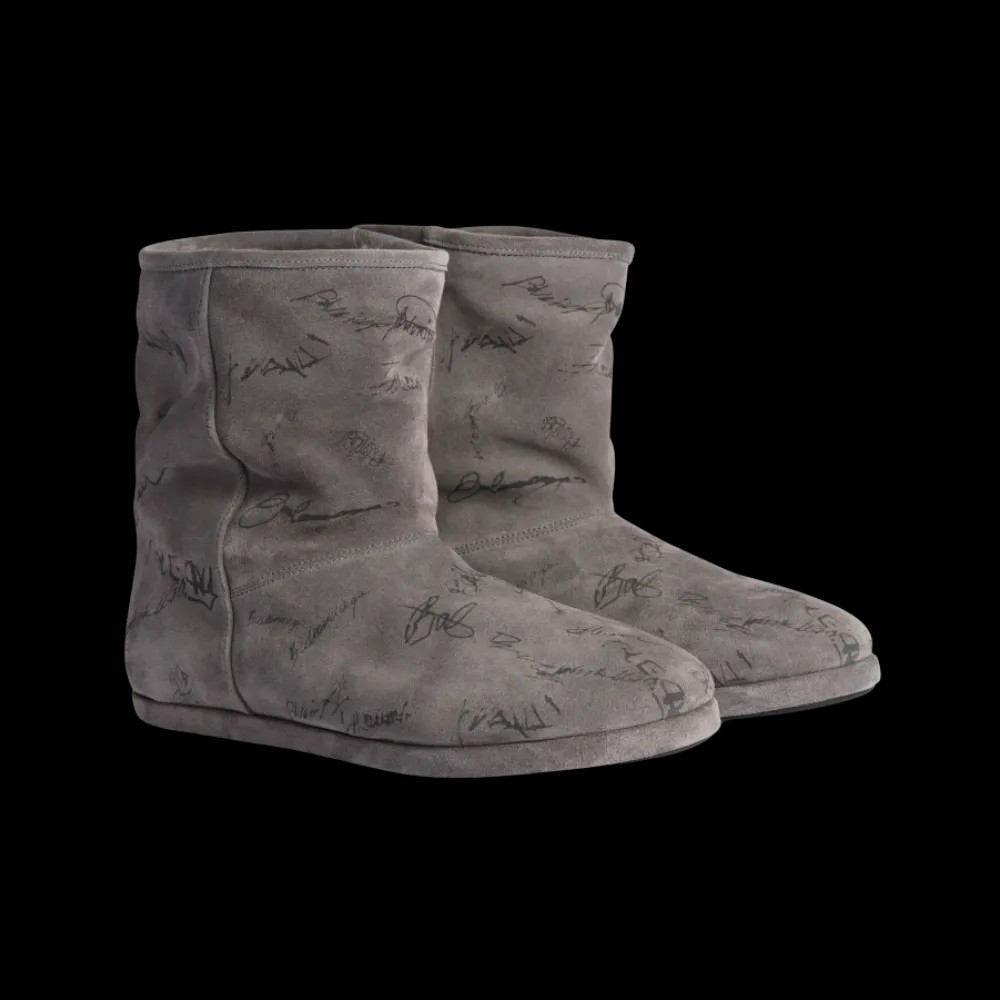 Balenciaga Alaska Soft Bootie In Grey - HypeFly India View 5