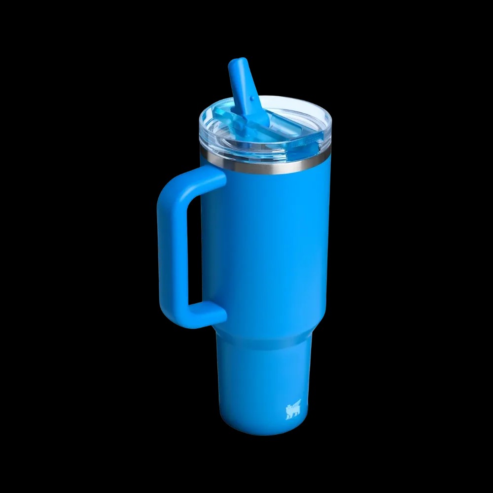 Stanley Quencher ProTour Flip Straw Tumbler (40OZ) Azure - HypeFly India View 2