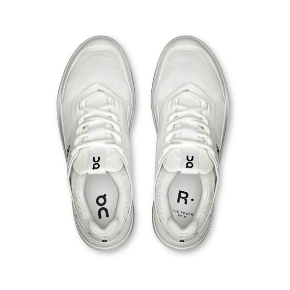 On Running The Roger Spin White Black - HypeFly India View 2