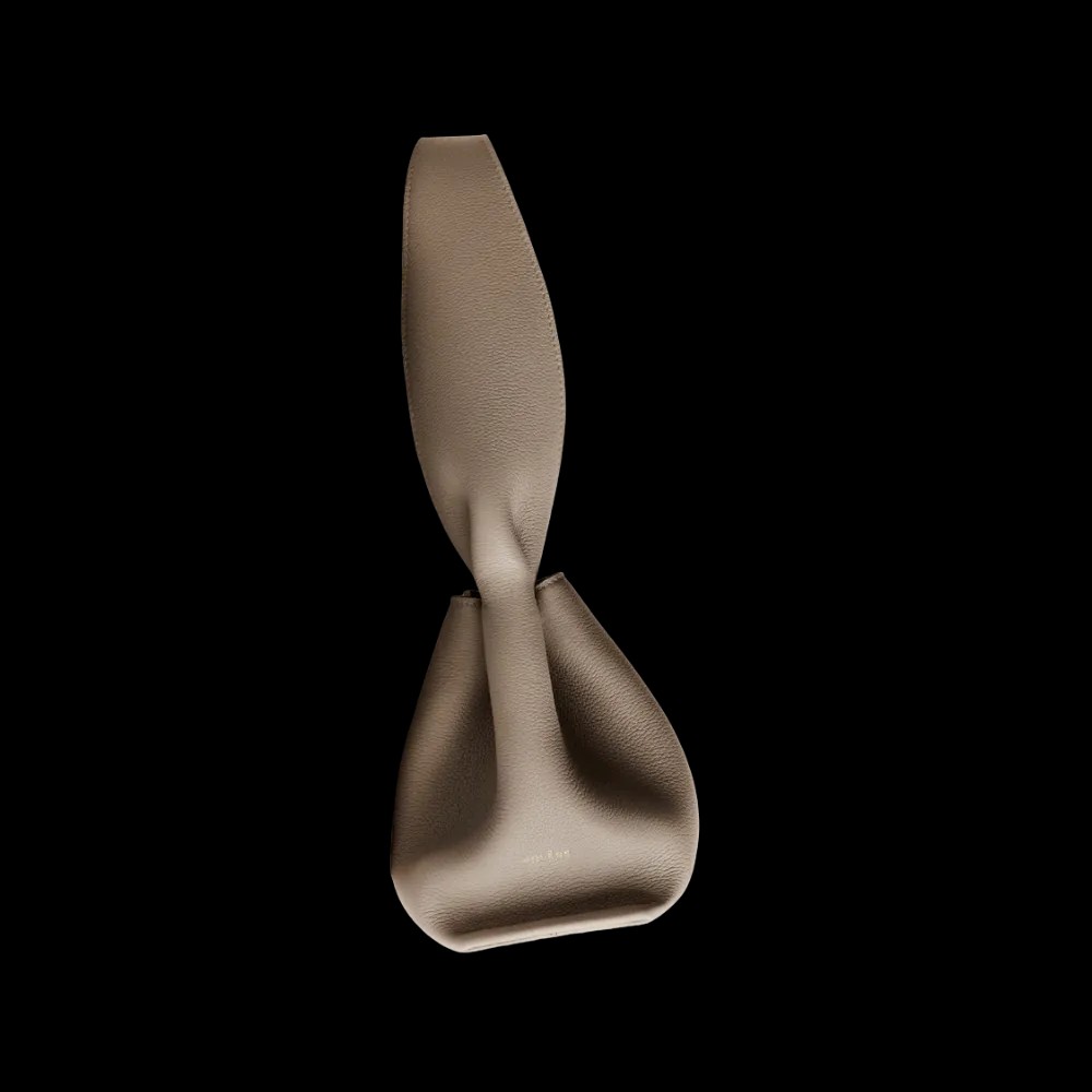 Polène Numéro Neuf East West Textured Taupe - HypeFly India View 3