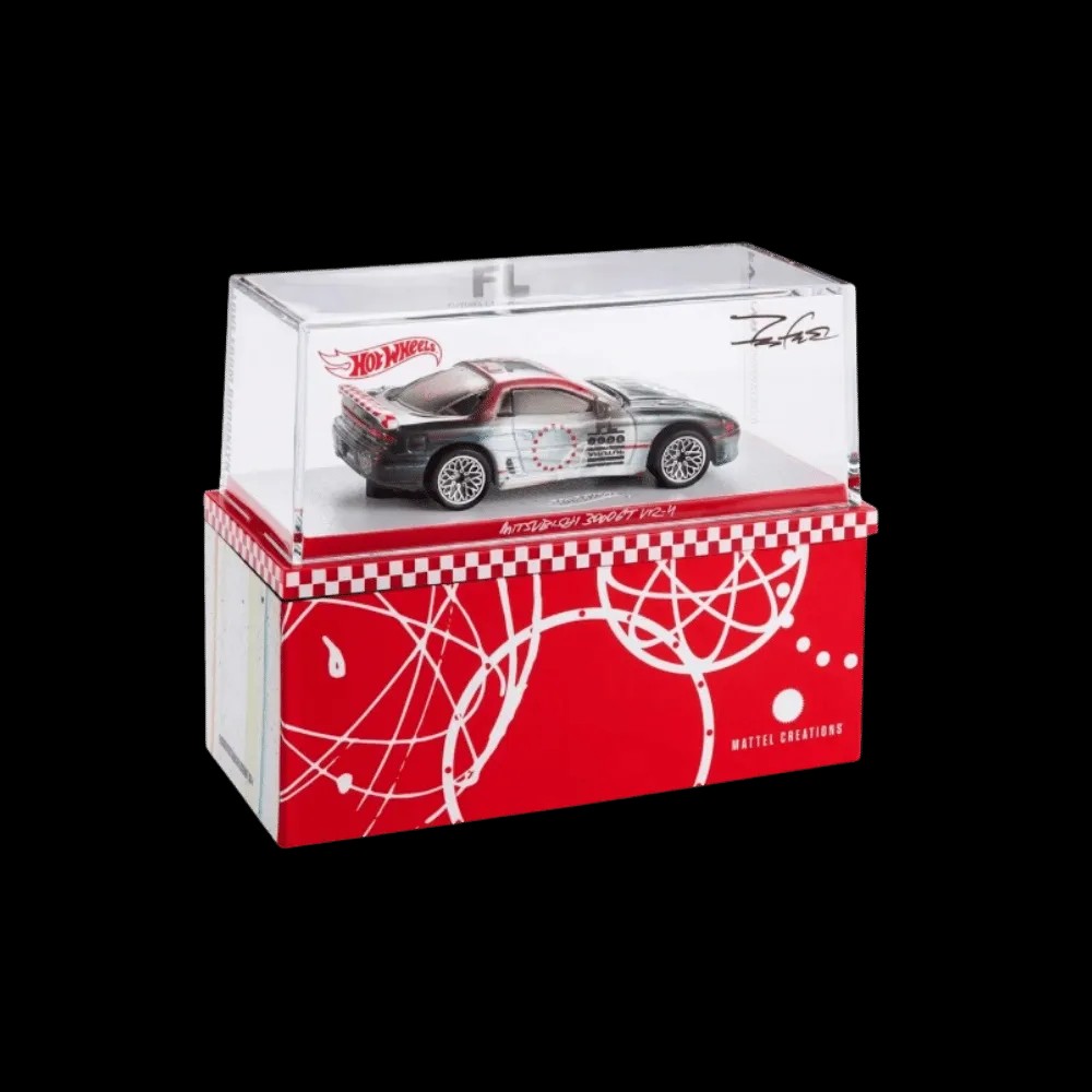 Hot Wheels x Futura Laboratories Mitsubishi 3000GT VR-4 - HypeFly India View 3