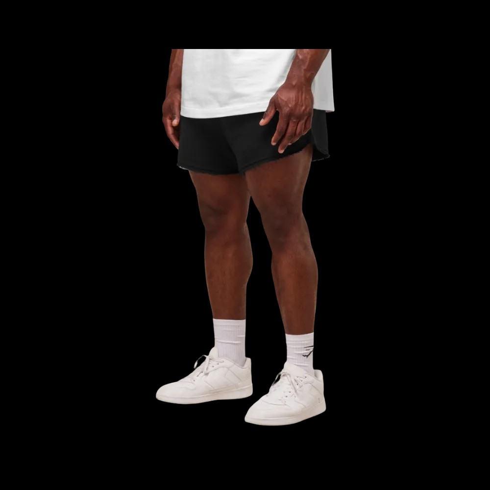 Gymshark Legacy Shorts Muscle Fit Black - HypeFly India View 5