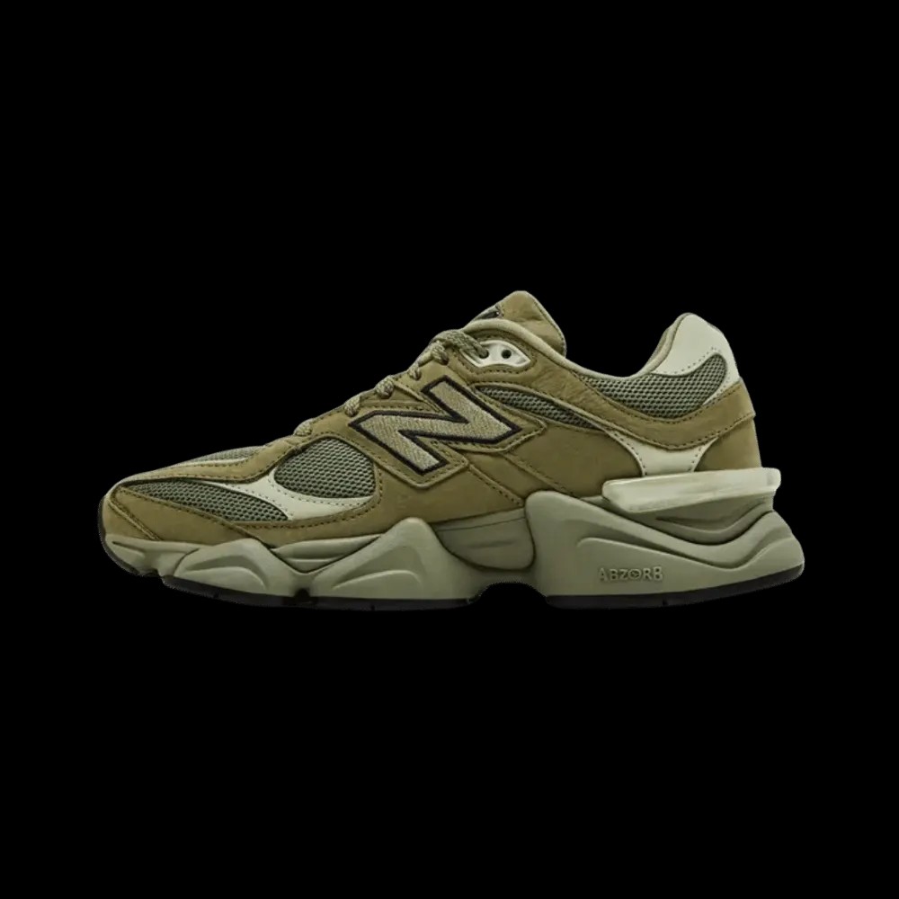 New Balance 9060 'Dark Olivine' - HypeFly India View 3