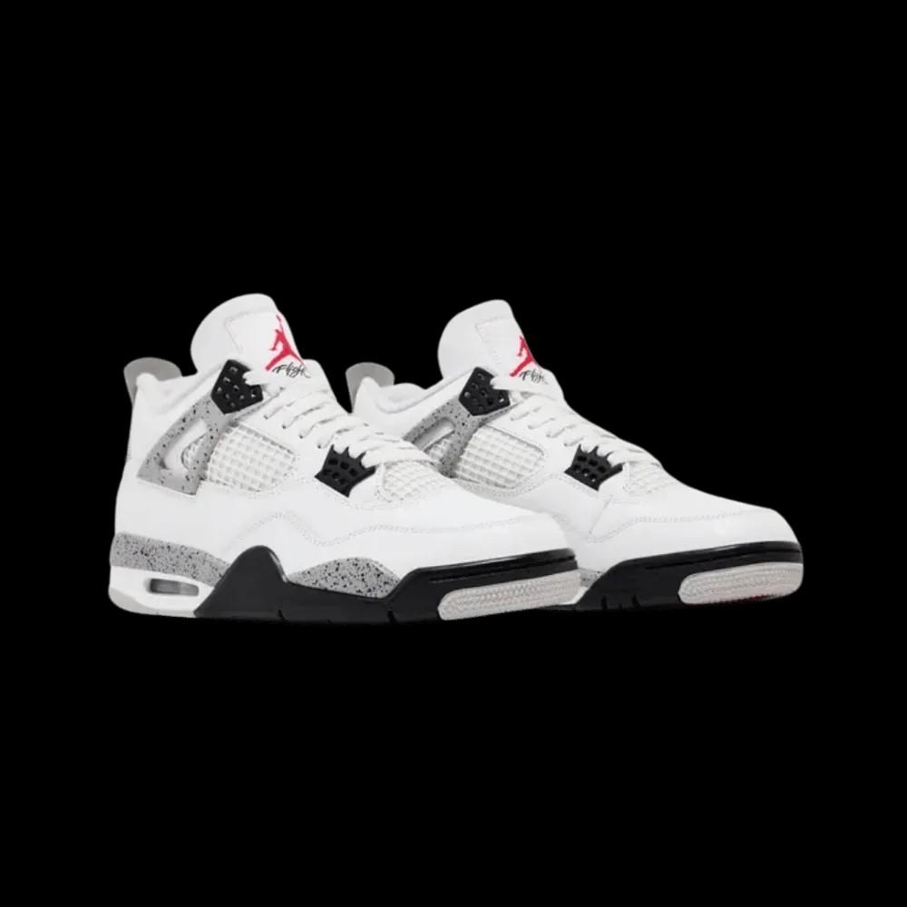 Air Jordan 4 Retro OG 'White Cement' 2025 - HypeFly India View 5
