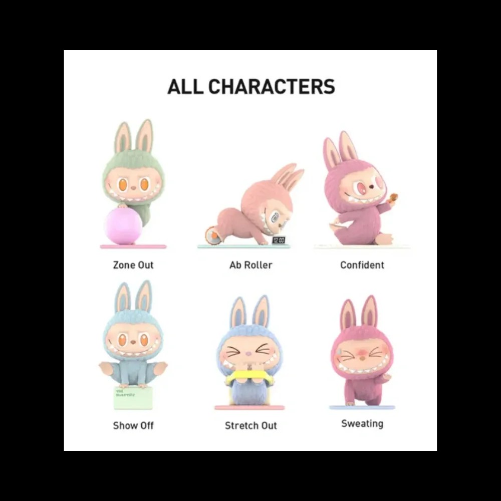 Pop Mart Labubu The Monsters Lazy Yoga Series Figures Sealed Case - HypeFly India View 2