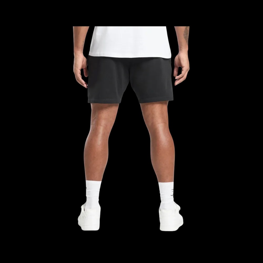 Gymshark Crest 7" Shorts Slim Fit Black - HypeFly India View 3
