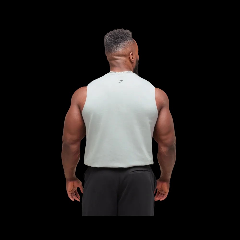 Gymshark Lifting Club Flex Tank Oversized Fit Black - HypeFly India View 2