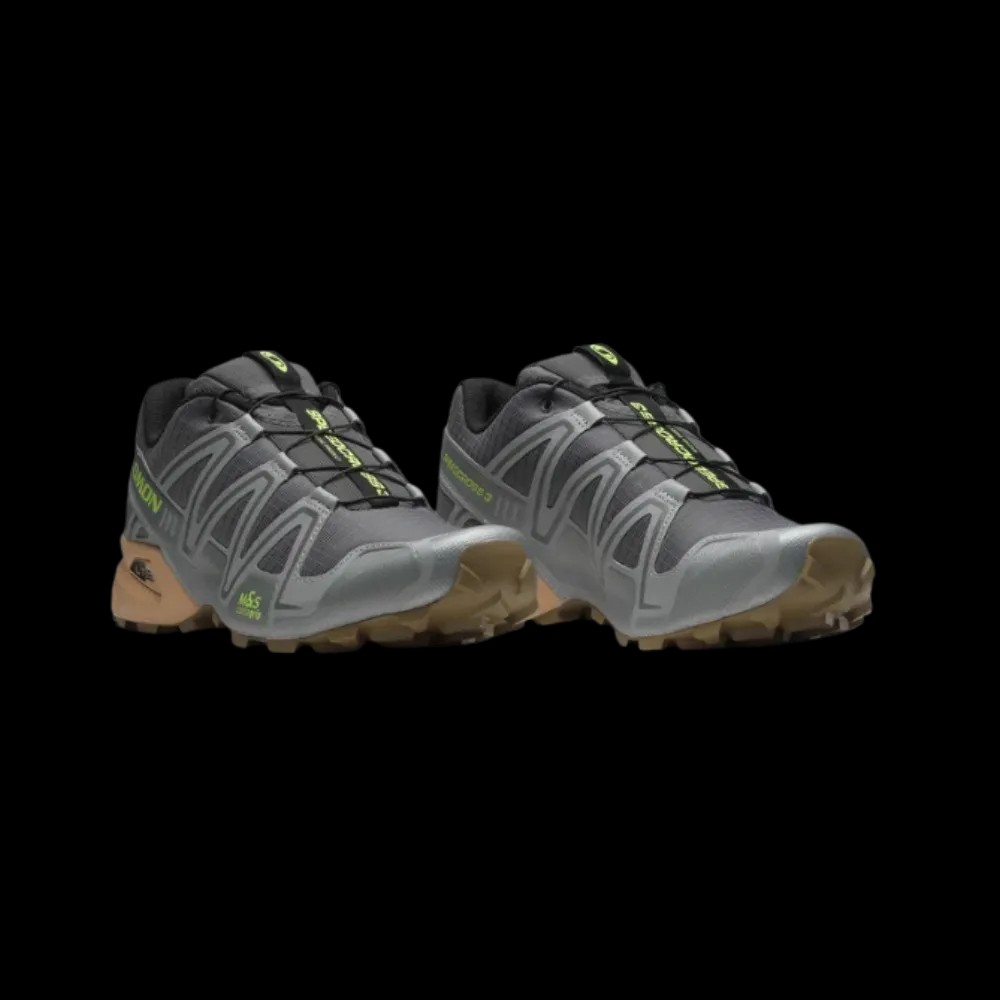 Salomon SPEEDCROSS 3 Castlerock / Ftw Silver / Hazelnut - HypeFly India View 4