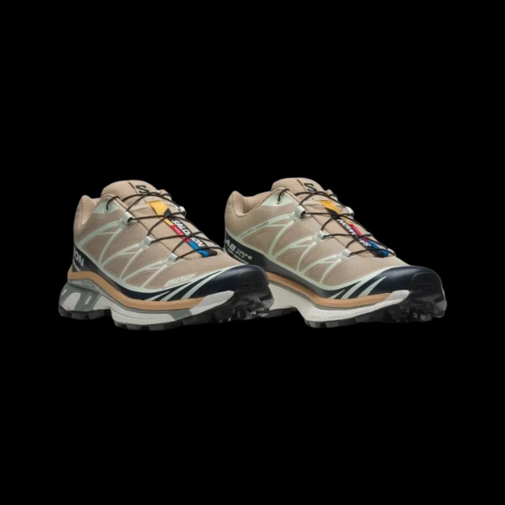 Salomon XT-6 Oxford Tan / Carbon / Clearly Aqua - HypeFly India View 4