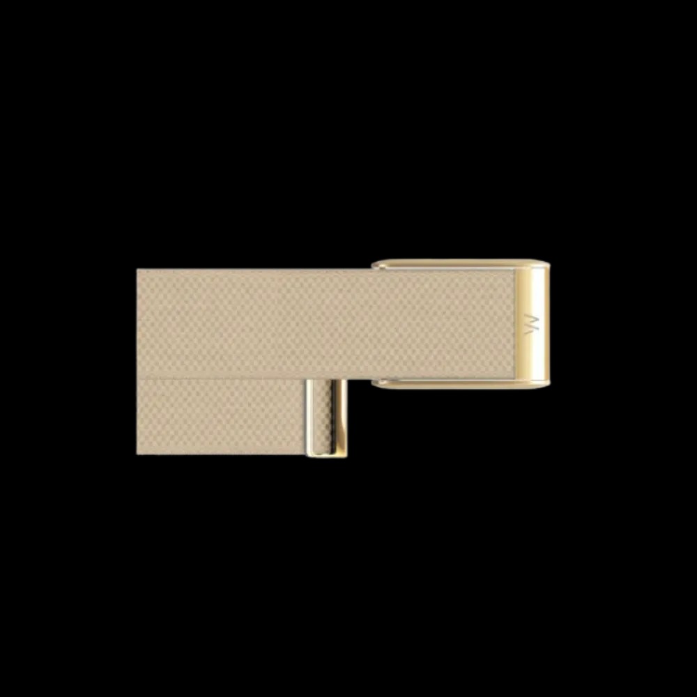 Whoop 5.0 Peak / MG Life Superknit Luxe Dune with Gold Band (Strap Only)  - HypeFly India View 2