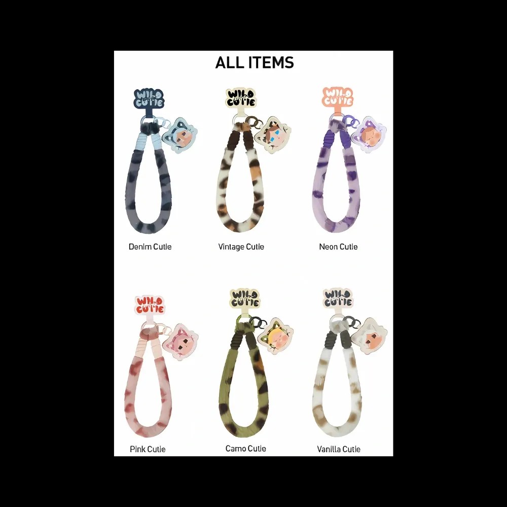 Pop Mart Crybaby Wild but Cutie Series Phone Charm Sealed Case (6 Blind Box) - HypeFly India View 2