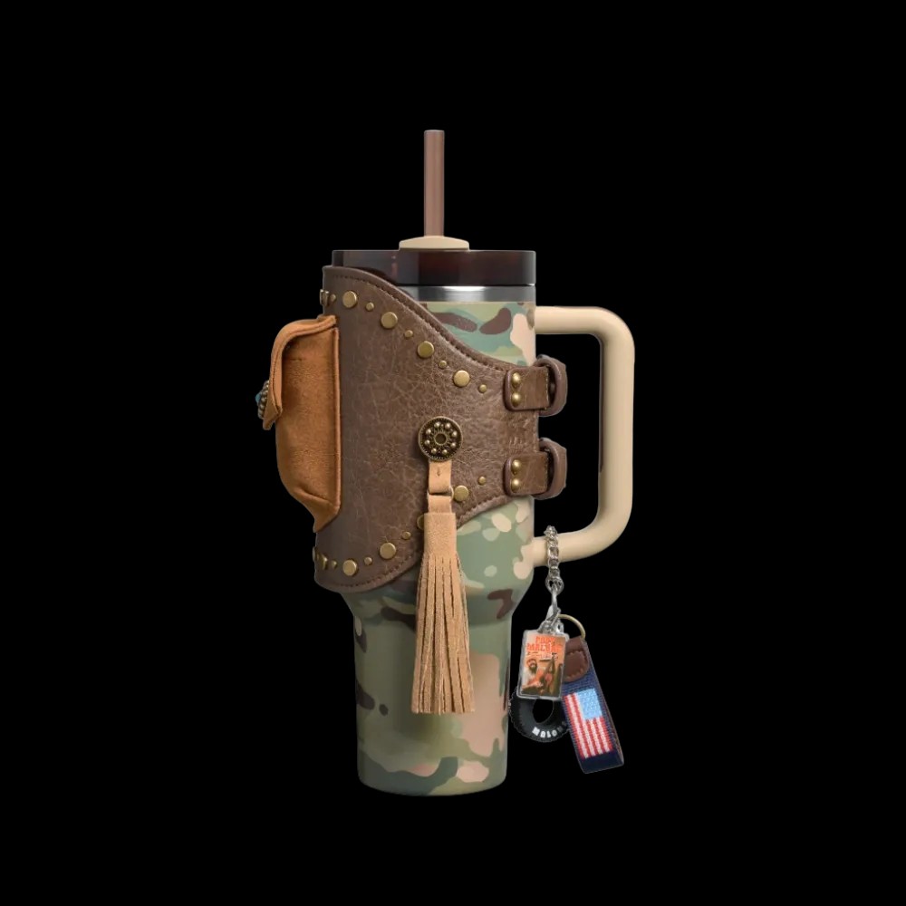 The Post Malone x Stanley Quencher H2.0 FlowState™ Tumbler with Country Belt - HypeFly India View 1