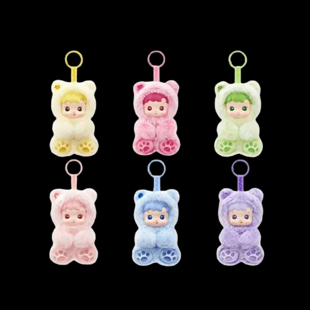 Pop Mart HACIPUPU Gummy Bear Series Vinyl Plush Pendant Sealed Case (6 Blind Box) - HypeFly India View 2