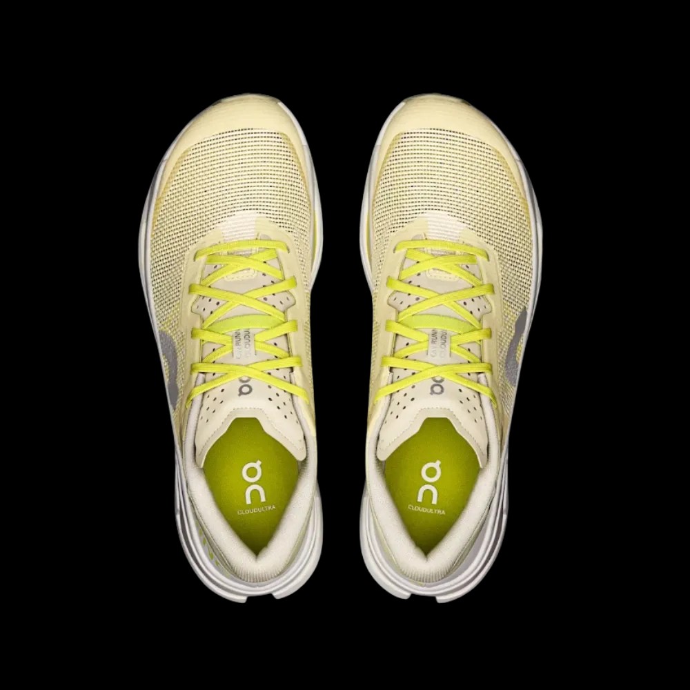 On Running Cloudultra 3 Pelican | White - HypeFly India View 2