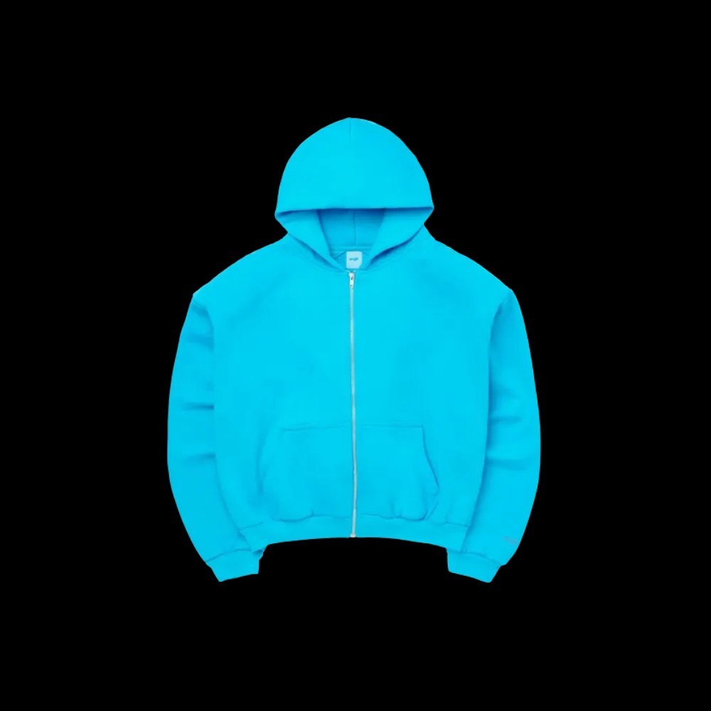 SKYLRK Zip Hoodie Super Blue - HypeFly India View 1