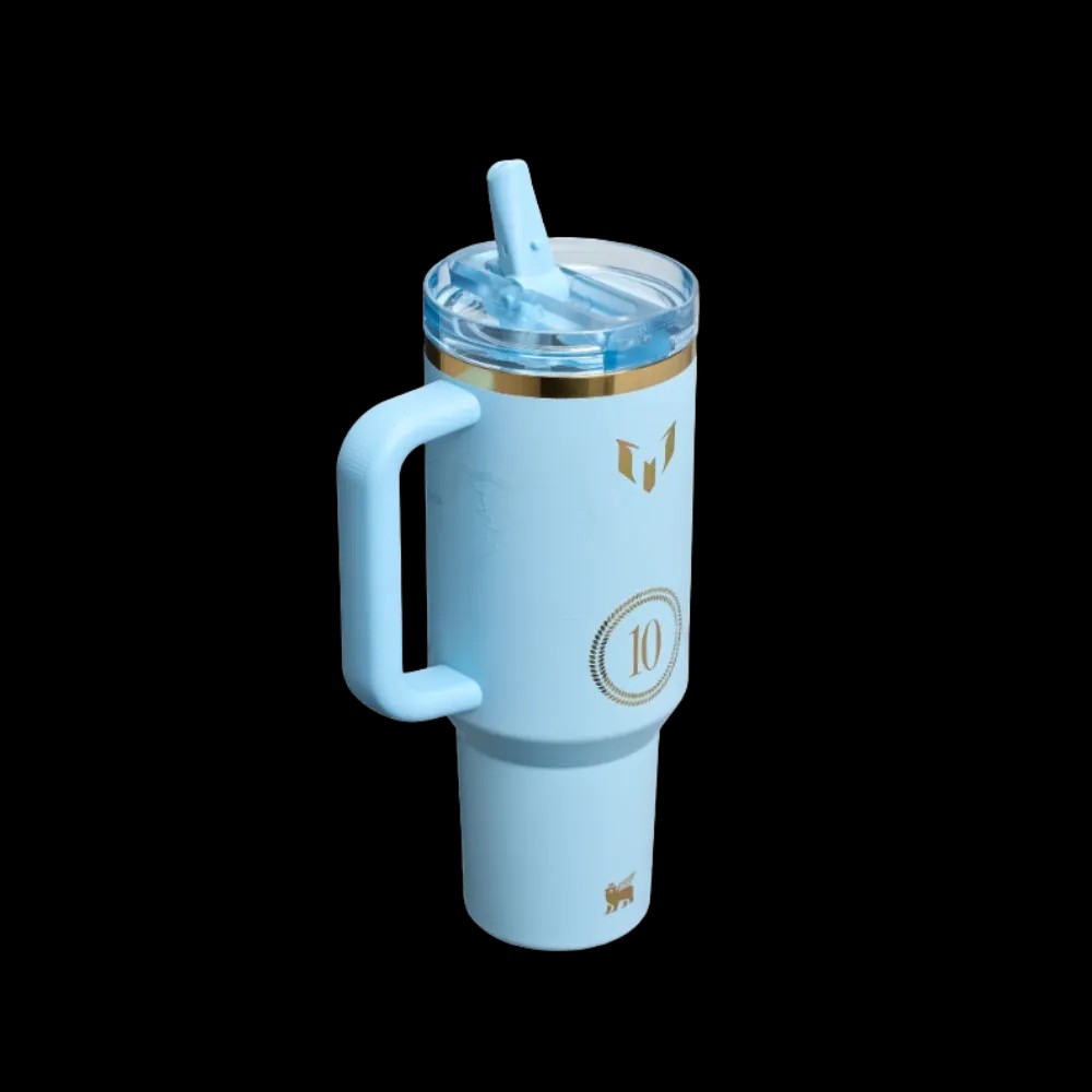 Messi x Stanley 1913 Quencher ProTour Flip Straw Tumbler "Messi Striker Blue" - HypeFly India View 2