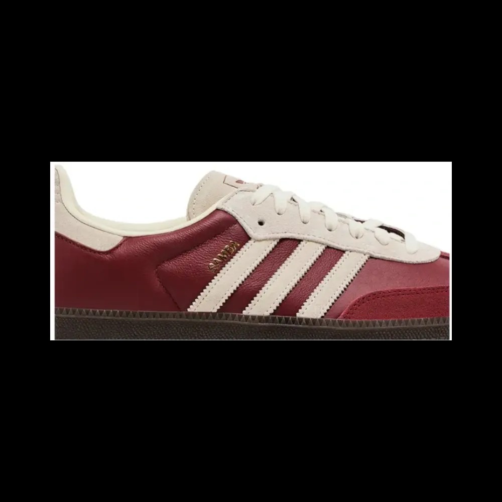 Adidas Samba OG Preloved Ruby Cream White - HypeFly India View 4