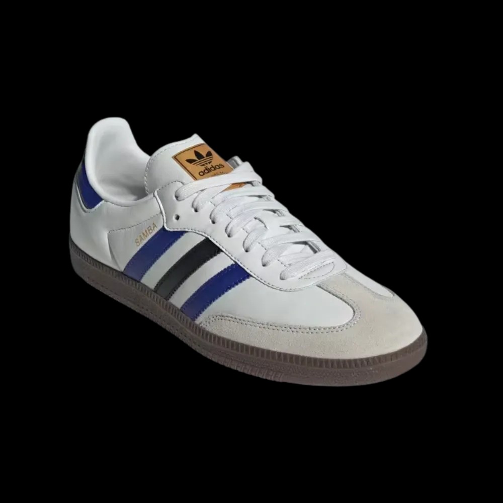 Adidas Samba OG 'White Active Blue' - HypeFly India View 4