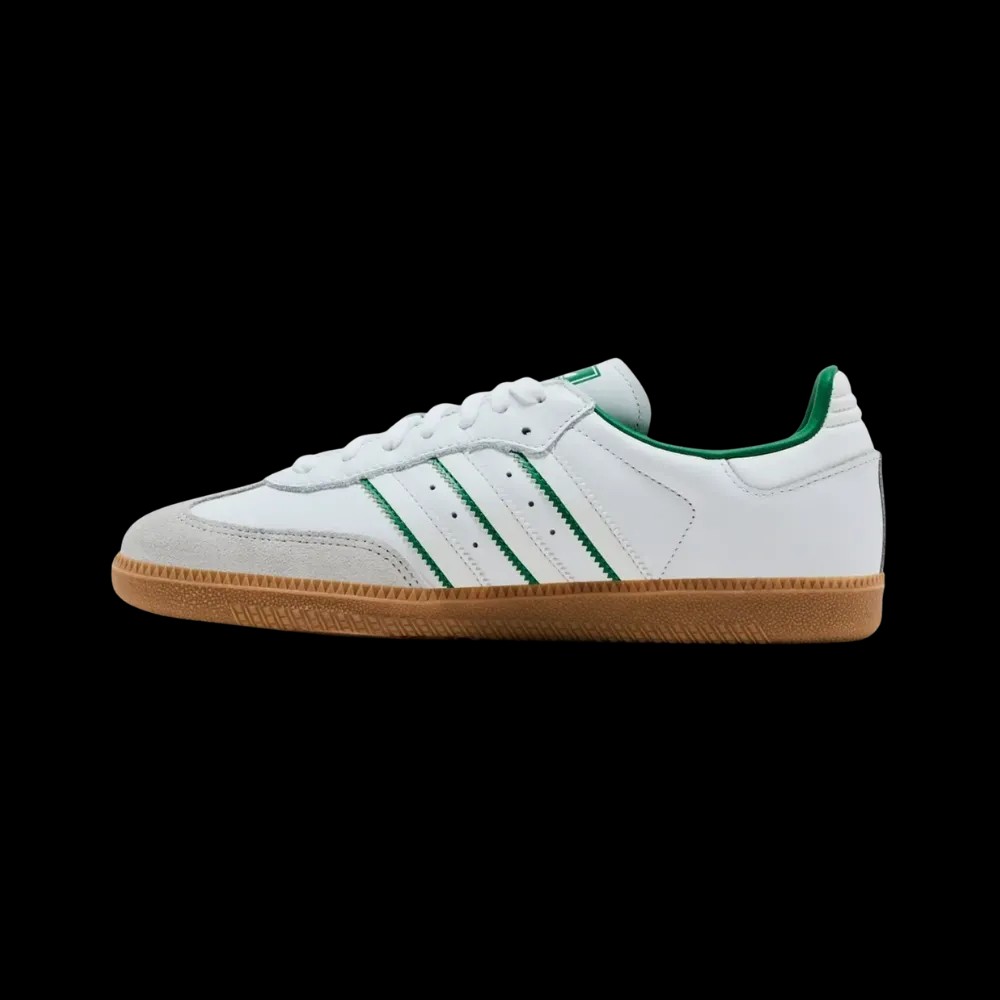 Adidas Samba OG 'Cloud White Green' - HypeFly India View 3
