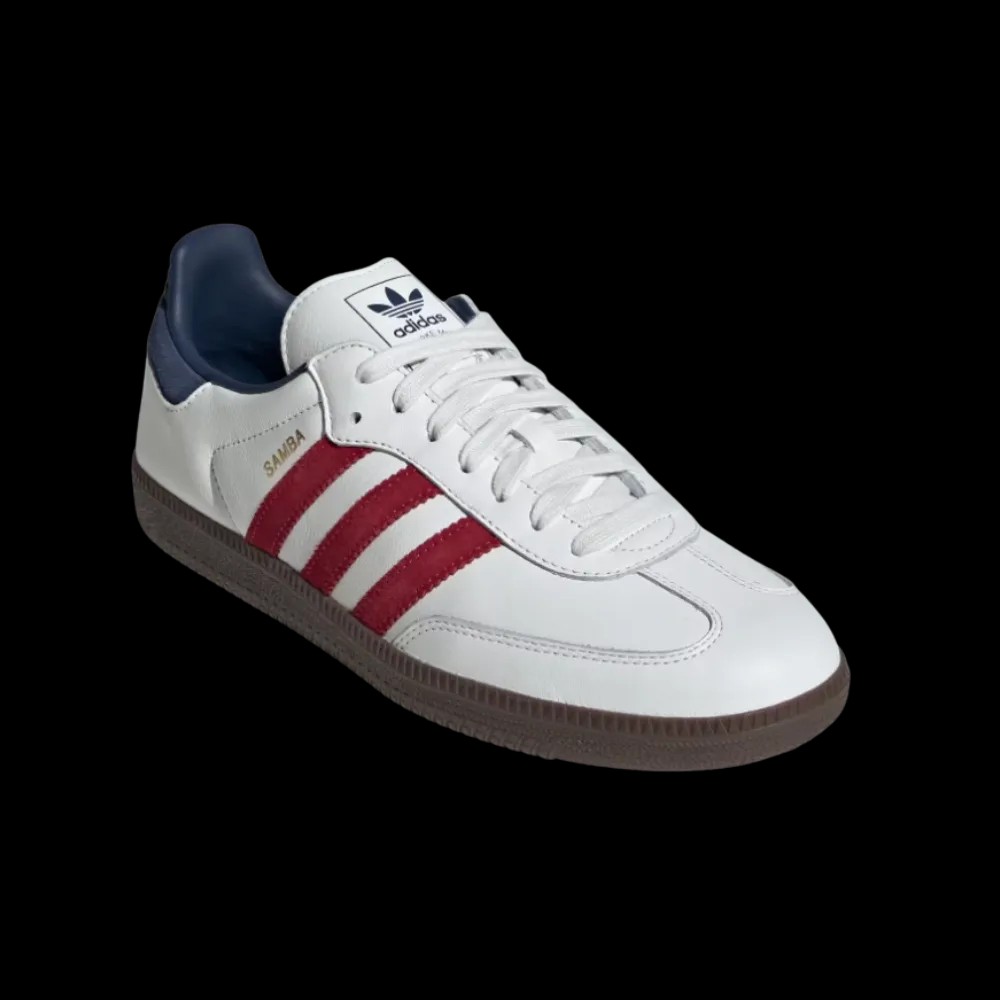 Adidas Samba OG Team Victory Red Night Indigo - HypeFly India View 2
