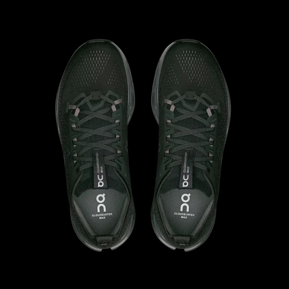 On Running Cloudsurfer Max Black | Eclipse - HypeFly India View 5