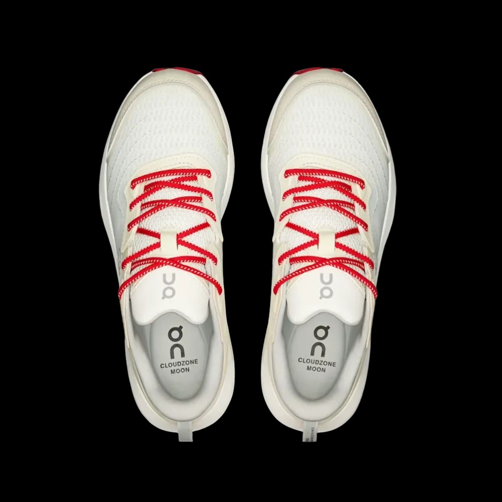 On Running Cloudzone Moon Ivory | Wolf - HypeFly India View 3