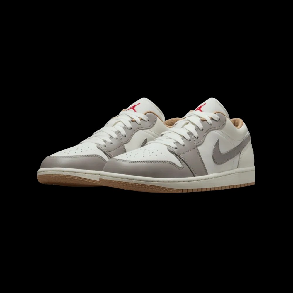 Air Jordan 1 Low 'Sail College Grey' - HypeFly India View 4
