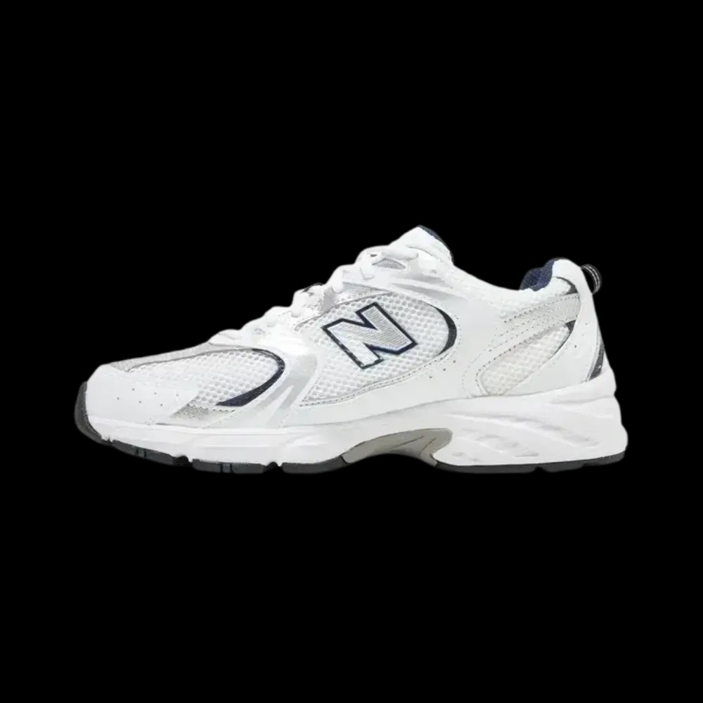 New Balance 530 White Silver Navy - HypeFly India View 5